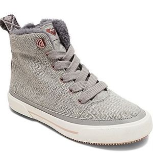 Roxy Ivan Fur High-Top Sneakers